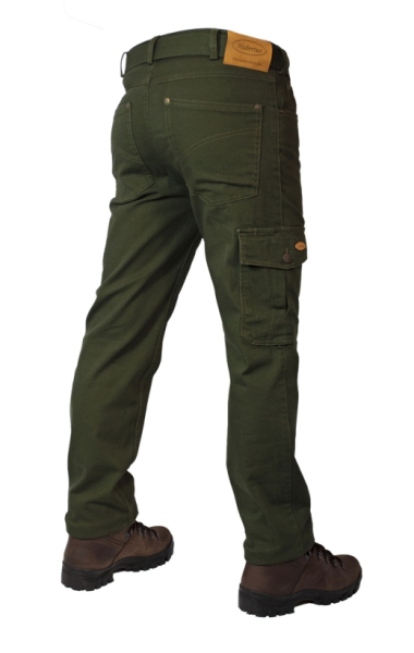Jagdjeans , Outdoorhose , Jagdhose mit Beintasche , Forsthose " Jörn ", Herren Stretch Jeans